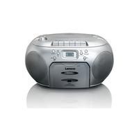Radio-Cassette/FM avec Lecteur CD et Ecran LCD Modèle SCD-420SI Portable Argent