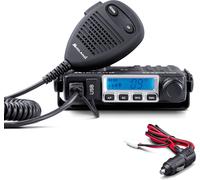 - Radio Cb M-Mini Usb No Licence, Multibande Eu 40 Canaux Am/Fm, Radio Récepteur Émetteur Professionnel Écran Lcd S-Meter, 2 Modes Squelch, Charge Rapide Avec Usb Enceinte Haut Parleur Externe