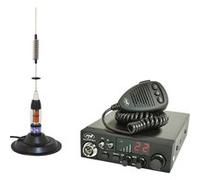 Radio CB ESCORT HP 8024 et antenne PNI ML70 avec aimant