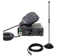 Radio CB PNI Escort HP 8900 ASQ, 12-24V + Antenne CB PNI Extra 40 avec Base magnétique