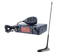 Radio CB PNI Escort HP 9001 Pro ASQ 12/24 avec Antenne CB Extra 45 avec Base magnétique