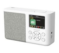 Kenwood Radio portable CR-M33DAB-W – DAB+ Bluetooth, batterie Li‑ION, écran couleur 6,1 cm, blanc