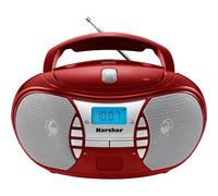 Radio-CD FM Karcher RR 5025 rouge