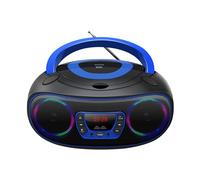 Radio-CD MP3 Denver Electronics Bluetooth LED LCD Bleu Noir/Bleu