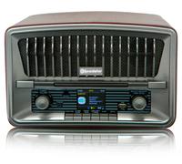 Radio CD Portable Vintage DAB+/FM Lecteur CD-MP3 Bluetooth, USB Télécommande, , Bois, Roadstar, HRA-270CD-MP3CD+BT