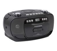 THOMSON RK200CD - Lecteur Radio CD/Cassettes Portable - Noir