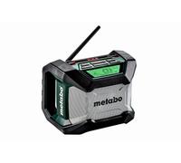 Metabo Radio de chantier R 12-18 BT – 12–18V FM Bluetooth – Noir G