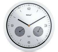 Radio Controlled Wall Clock 260 mm x 42 mm White