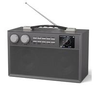 Radio Dab/Dab+ Portable-TANLANIN-DB112-Bluetooth 5.0-Écran LCD - Réveil intégré-Gris