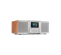 Radio DAB+/FM Audizio Palmi avec Lecteur CD Bluetooth USB Argent