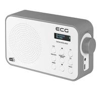 Radio DAB+/FM - ECG - RD 110 - Blanc - 30 Préréglages FM/DAB+ - Alarme intégrée