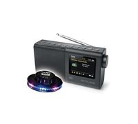 RADIO DAB+ / FM M-117-DB - Radio à lecture numérique FM, DAB/DAB+ - 3W - Ecran couleur 2.8" TFT LCD - Lumière OVNI