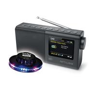 RADIO DAB+ / FM M-117-DB - Radio à lecture numérique FM, DAB/DAB+ - 3W - Ecran couleur 2.8" TFT LCD - Lumière OVNI