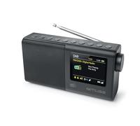 Radio Dab+ / FM Muse M-117-DB - Radio à Lecture numérique FM, Dab/Dab+ - 3W - Ecran Couleur 2.8" TFT LCD avec intensité réglable