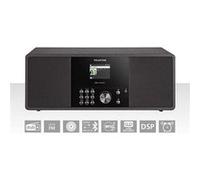 Telestar DIRA S 24 CD Radio numérique Dab+ avec Lecteur CD (Radio stéréo, FM/Dab/Dab+, Lecteur CD, Bluetooth 5.1, Enregistrement USB et Lecteur multimédia, Son DSP) Noir