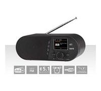 Imperial DABMAN d105 Radio de table DAB+, FM, FM noir