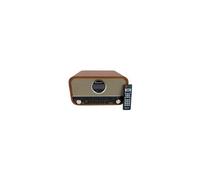Radio DAB + - - NR850 - Lecteur CD - Acajou - Haut-parleurs rétro