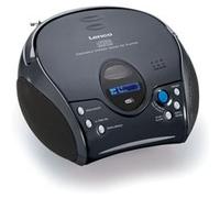 Radio DAB+ portable avec lecteur CD et Bluetooth® Lenco SCD-24DAB BK Noir-Argent Noir-Argent G