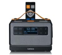 Radio DAB+ portable - LENCO - PDR-065BK - Grosses touches Easy Mode - Bluetooth 5.0 - Batterie 2000 mAh