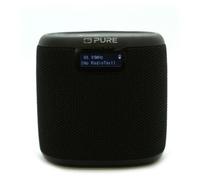 Pure Woodland Enceinte Portable Mini, Haut-Parleur Bluetooth avec Radio Dab+/FM (étanche IP67, Batterie 17h - Parfait pour Le Jardin et Le Camping) Noir