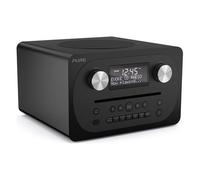 Pure Evoke C-D4 Portable Numérique Gris, Chêne, Blanc