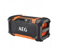 AEG Powertools Radio BRSP18-0 18V Bluetooth portée 30 m 30W USB IP54 sans batterie ni chargeur