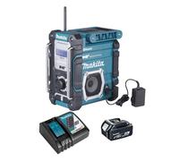 Radio de chantier 7,2 à 18 V Li-Ion DAB/DAB+ (1x3,0 Ah) avec chargeur - Makita DMR112RF