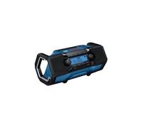 Radio de chantier Bosch Professional GPB 18V-3 SC DAB+ FM Bluetooth 5.4 USB-C IP54 Bleu/noir