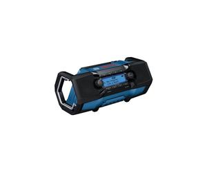 Radio de chantier Bosch Professional GPB 18V-3 SC DAB+ FM Bluetooth 5.4 USB-C IP54 Bleu/noir