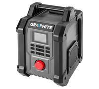 Radio de chantier à piles Graphite Energy + 18 V sans batterie