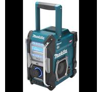 Radio de chantier Makita MR004G DAB+ FM analogique numérique batterie Li-Ion 40V écran rétroéclairé bleu noir vert