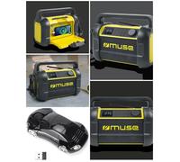 Radio de Chantier - MUSE - M-928 BTY - Bluetooth - Etanche IP64 - Antichocs 20W