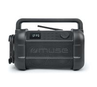 Radio de chantier Muse M-928 FB Noir