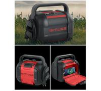 Radio de chantier portable - MUSE - 40W - Bluetooth - Batterie 12h - IP64 - PLL FM