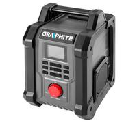 Radio de chantier à piles Graphite Energy + 18 V sans batterie