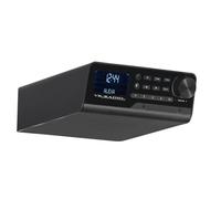 Radio de cuisine connectée - QAS-100.w - DAB+/FM - Compatible Alexa - Bluetooth - Noir
