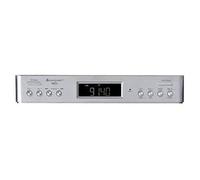 Soundmaster Radio de cuisine UR2045SI – DAB+, FM, Bluetooth, mains libres – Argent