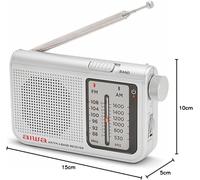 Radio de Poche - Aiwa - RS-55 - Argent - Analogique - 3 5 mm