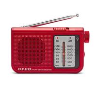 Aiwa Radio de poche RS-55 – Analogique AM/FM – Rouge