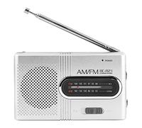 Radio de Poche AM/FM - Mini Radio Numérique Portable Haut-parleurs Stéréo Récepteur Lecteur de Musique avec Prise pour écouteurs pour la Marche, la Gym, Le Jogging, Le Camping