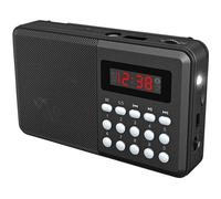 Radio de poche FM rechargeable bluetooth-MP3-USB-MicroSD TAR-702.bt