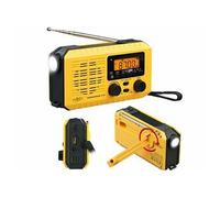 : Radio de poche solaire & dynamo avec écran LCD