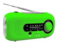 Radio de prévention des catastrophes, à énergie Solaire, Charge à manivelle, Radio Sos d'urgence avec Lecture de Lampe de Poche