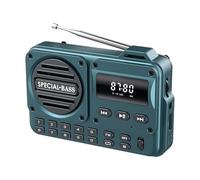 Radio de Salle de Bain FM Portable,Son Clair et réception optimale | Radio météo - Idéale pour Voyages, déplacements Pro, Road Trip, Maison, école, Femmes,