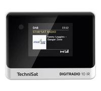 Radio de table Internet TechniSat DIGITRADIO 10 IR Bluetooth, WiFi, radio internet avec télécommande, Spotify noir,argent G