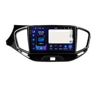 Radio de Voiture 2 Din pour LADA Vesta Cross Sport 2015-2019 Poste Radio Bluetooth Main Libre, Écran Tactile, Navigation GPS, Contrôle Vocal, Aux, Mirrorlink, 8 Nuclear 6G+128G