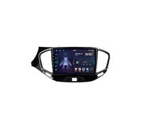 Radio de Voiture 2 Din pour LADA Vesta Cross Sport 2015-2022 Poste Radio Bluetooth Main Libre, Écran Tactile, Navigation GPS, Contrôle Vocal, Aux, Mirrorlink, 4 Nuclear 4G+64G