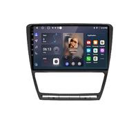 Radio de Voiture 2 Din pour Skoda Octavia 2 A5 2008-2013 Bluetooth Voiture Stéréo WiFi Récepteur Radio FM USB Lien Miroir Auto Navi, 4 Nuclear 2G+32G