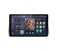 Radio de Voiture 2 Din pour Toyota Wish 2 2009-2017 Poste Radio Bluetooth Main Libre, Écran Tactile, Navigation GPS, Contrôle Vocal, Aux, Mirrorlink, 4 Nuclear 1G+32G