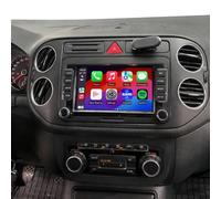 Radio de voiture Android 14 pour VW Tiguan 2009-2017 Écran tactile 7 pouces 2 DIN DAB Radio de voiture Bluetooth sans fil Carplay Android avec écran caméra de recul WiFi GPS Navigation